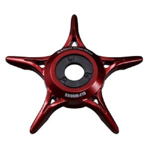 [DAIWA/SLP WORKS] SCL ZAION STAR DRAG RED, SILVER, MOVE, SCREWLESS - Picture 2 of 7