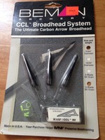 Beman Ccl Broadhead System 15/64 Diameter 90gr 01130 Beman Ccl Broadhead System 15/64 Diameter 90gr 01130