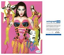 VIOLET CHACHKI SIGNED RUPAUL’s DRAG RACE 8x10 PHOTO - ACOA COA VIOLET CHACHKI SIGNED RUPAUL’s DRAG RACE 8x10 PHOTO - ACOA COA