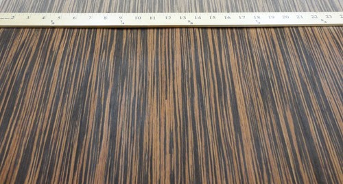 Ebenholz Makassar Verbundholz Furnier 24" x 96" mit Papierträger 1/40" dick EFW - Bild 11 von 12