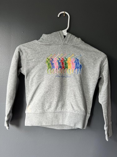 Polo Ralph Lauren Kids Hoodie - Colorful Logo Design - Picture 5 of 6
