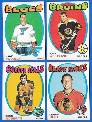 1971-72 TOPPS 71-72 NHL HOCKEY CARD & PRINT ERROR 1-132 & BOOKLET 1-24 SEE LIST - Picture 156 of 275