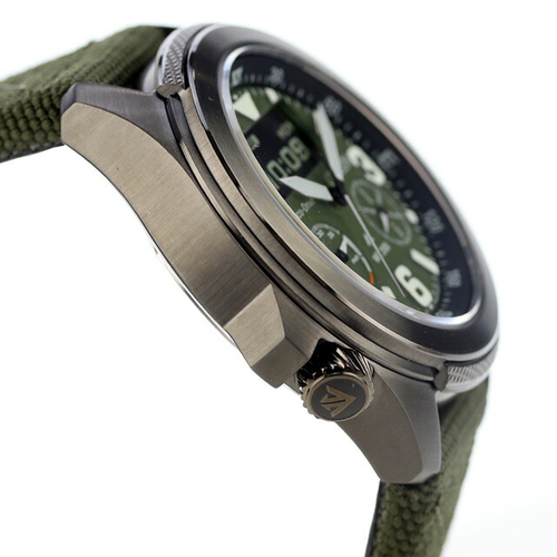 Citizen Promaster World Time Sapphire Green Dial Alarm Men's Watch JV1005-02W - Picture 5 of 7