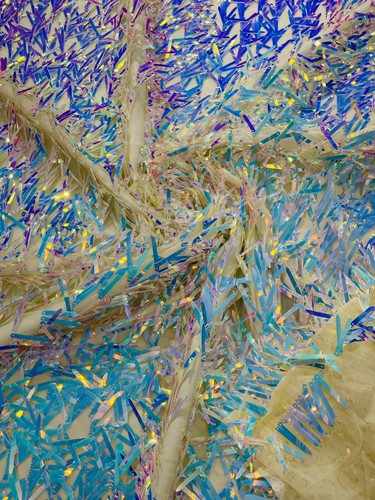 Sword Sequins Fabric/Big Sequins Fabric Mesh/54 Inches Wide. - Picture 25 of 84