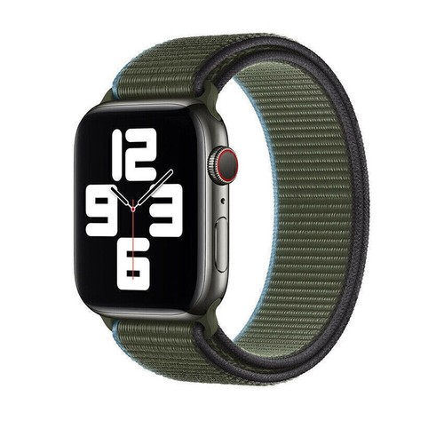 For Apple Watch Sport Nylon Band Strap 38/40/42/44mm iWatch Series 7 SE 6 5 4 3 - Picture 33 of 79