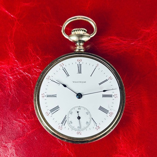 Vintage 1900 Waltham 16s/17j Model 1888 Riverside GF Pocket Watch Serviced - Picture 5 of 14