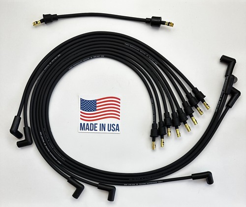 Small Female Cap CHEVY 327 350 HEI Distributor + Wires under exhaust + 45K Coil - Picture 10 of 16