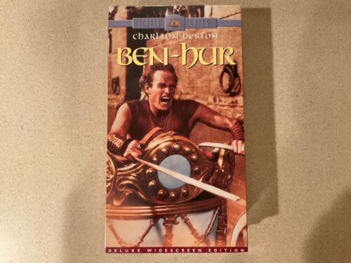 Ben-Hur (VHS, 1998, Breitbild 2 Band Set) Charlton Heston - versiegelt