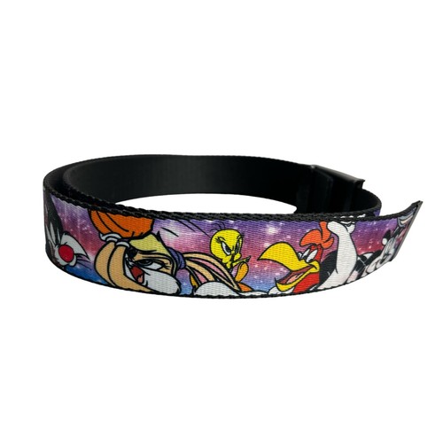 Looney Tunes Space Jam Belt 42" BD Buckle Down Bugs Taz Foghorn Tweety Sylvester - Picture 5 of 9