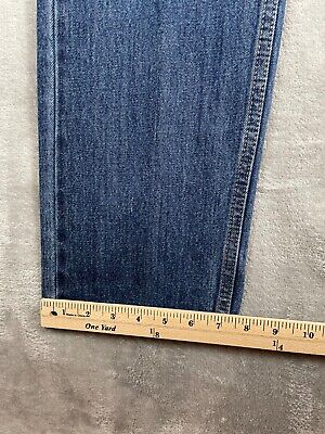 Mens Levis Strauss Original Riveted Jeans Size 31/34