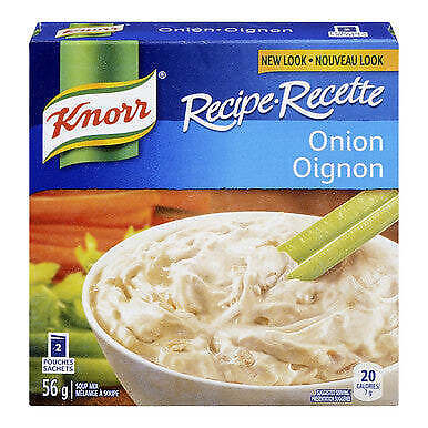 Knorr Recipe Onion Soup Mix 2 Pouches-56g, 24 count {Imported from Canada} - Picture 1 of 5