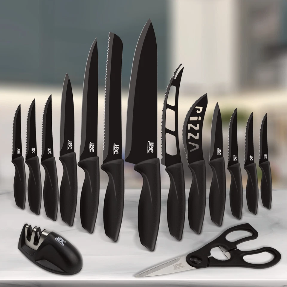 Kitchen Knives Set Cooking Utensils Professional Chef Cutlery Steak Knife Sharp