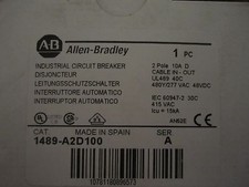 NEW ALLEN-BRADLEY 1489-A2D100 CIRCUIT BREAKER 10A QUANTITY