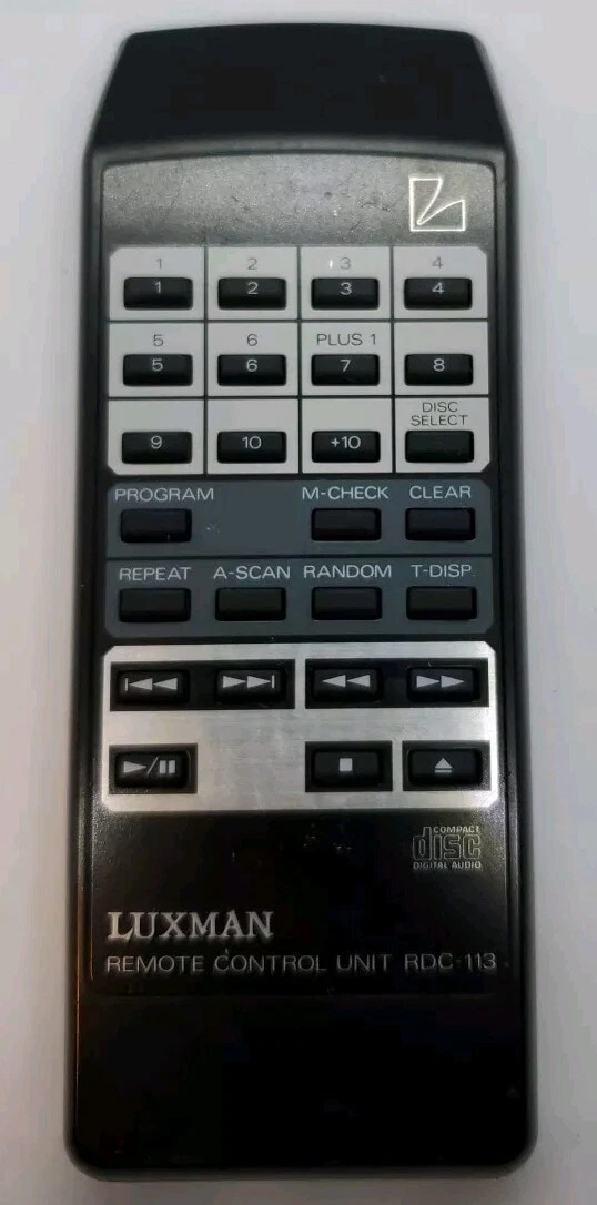 Luxman TV, Video & Home Audio Remote Controls for sale - eBay