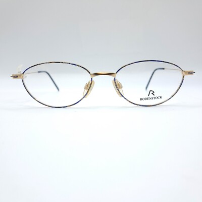 Rodenstock R4170 B 140 Vintage Brille 50 16 Gold/bunt extra leicht 