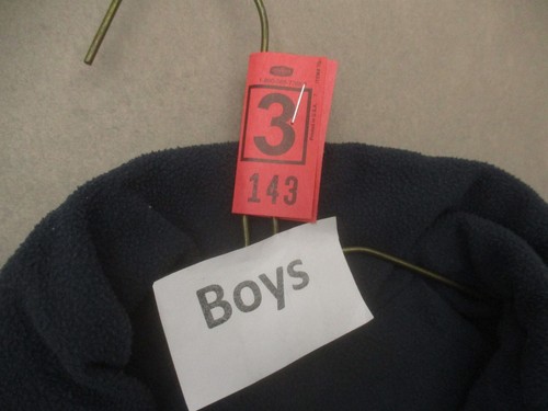 Patagonia Size M (10) Boy Blue Full Zip Pocket Fleece Lined Insulated Jacket 143 - Picture 6 of 6