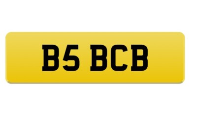 Cherished Number Plate Leather Keyring for BMW K 75 Owners K75 BMW Reg GB