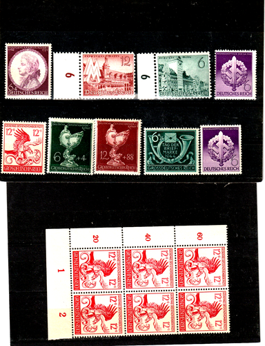 Deutsches Reich - LOT POSTFRISCH 10