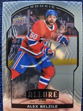2020-21 Upper Deck Allure #71 Alex Belzile Rookie Card  