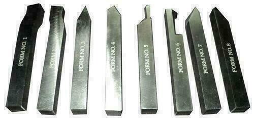 HSS Drehmaschine Formwerkzeug 6 mm 8er Set - Bild 3 von 3