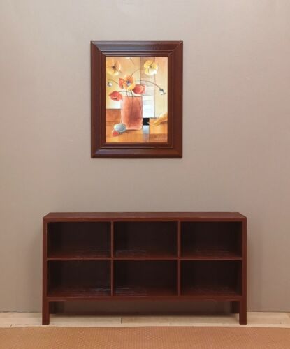 🟫CONSOLE marrone libreria MOBILI diorama ACCESSORIO credenza 1/6 adatta a BARBIE - Foto 3 di 4