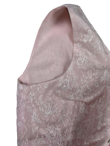 Miu Miu Y2K Pink Corset Drop Waist Dress, UK10. Vgc - Picture 13 of 14