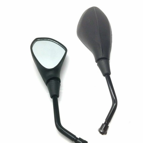 1 Pair 10mm ABS Rear View Side Mirror For Honde Suzuki Kawasaki Z650 Z750 Z1000