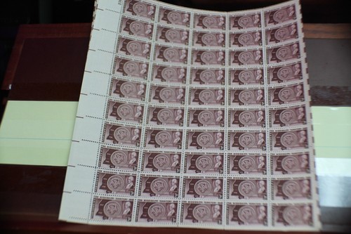 Scott # 955 FULL SHEET 0 1948 STAMPS 0.3 CT Mississippi Territory & FDIC Stamos - Picture 4 of 13