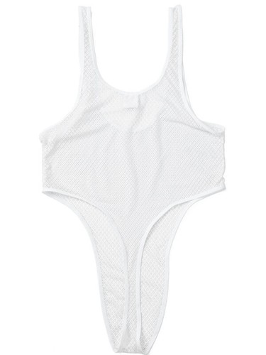 Body sexy de satén de seda para hombre Lencería transparente Sissy Noche Malla Leotardo Ropa interior - Imagen 49 de 61