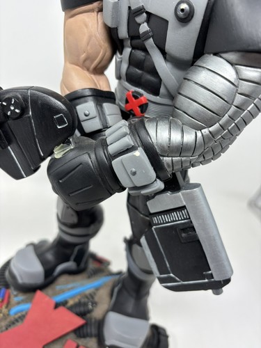Marvel Cable X-Men Statue Original Sculpture by Luca Piergentili - Picture 8 of 10