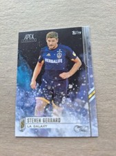 STEVEN GERRARD L.A.GALAXY TOPPS APEX SOCCER MLS 2015 CARD                       