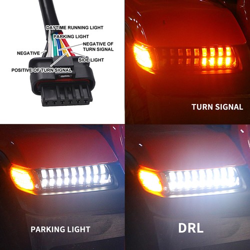 For Jeep Wrangler JL JLU Rubicon 2018+ Fender Lights Sequential Turn Signal Pair - Picture 12 of 12