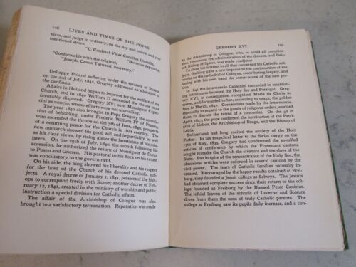 The Lives & Times of the Popes in 9 Vols ~ Set #374out of 1000 ~ 1911 HC - Foto 21 di 24