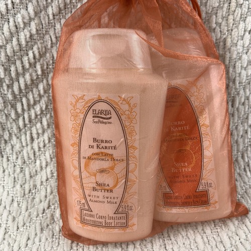 Elariia Shea Butter Sweet Almond Milk Body Lotion Shower Wash Bath Cream 5.9oz - Picture 2 of 12