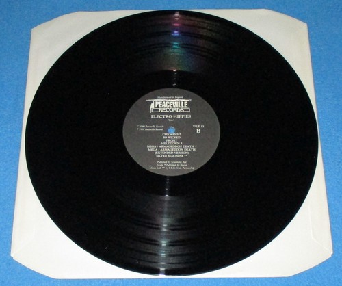 1989 ELECTRO HIPPIES Live Peaceville Records Vile 13 Last Show Ever - Picture 4 of 4