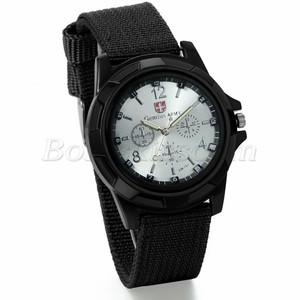 INFANTRY-MILITARY-Mens-Outdoor-Sport-Army-Quartz-Analog-Wrist-Watch-Nylon-Band