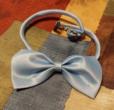 Light Blue Little Boys Bow Tie Adjustable