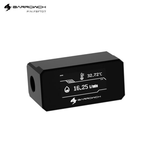 Barrow BarrowCH Misuratore di temperatura acqua misuratore di portata display OLED FBFT07 2 colori - Foto 11 di 14