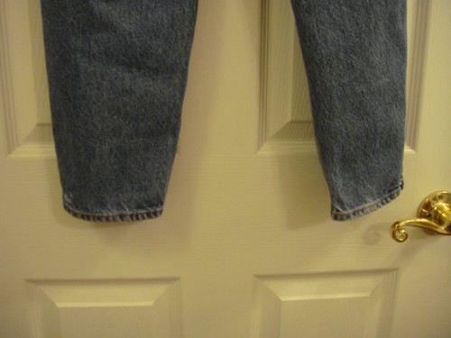 Boy's Vintage Orange Tab Levi's 560 Slim Fit Denim Jeans Size 10 USA Made - Picture 7 of 9