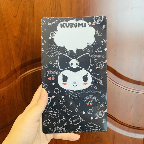 Kuromi Anime Storage Card Bag Cartoon Cute Girl Child Passport Mask Holder - Picture 1 of 6