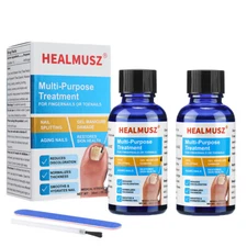 2PCS HEALMUSZ Antibacterial Fungal Nail Treatment Nail Repair Essential Serum