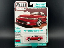 Auto World 1991 Mitsubishi Eclipse GSX Maranello Red 64502 A 1/64