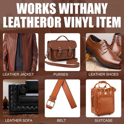 Recoloring Leather Restorer Multi-Purpose Leather Restoration Cream Furniture - Picture 7 of 15