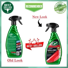 Turtle Wax Quick and Easy 1-Step Wax and Dry Spray Wax, 26 oz