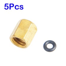 5Pcs Copper Screw with O-ring for Small Damper Ink Piping 1.8mm*3mm