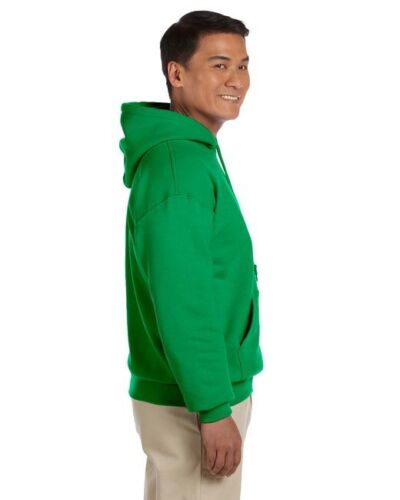 Gildan G185 Mens Long Sleeve Heavy Blend Pouch Pocket Pullover Hooded Sweatshirt - Picture 201 of 246