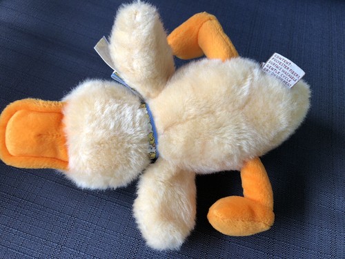 BABY GUND YELLOW DUCK FLAPPY STUFFED ANIMAL PLUSH 9” EASTER ANIMAL DUCKLING EUC - Picture 6 of 9