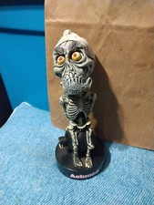 Jeff Dunham Talking Achmed Bobblehead 7.7 in Skeleton Figure-Works-New Batteries
