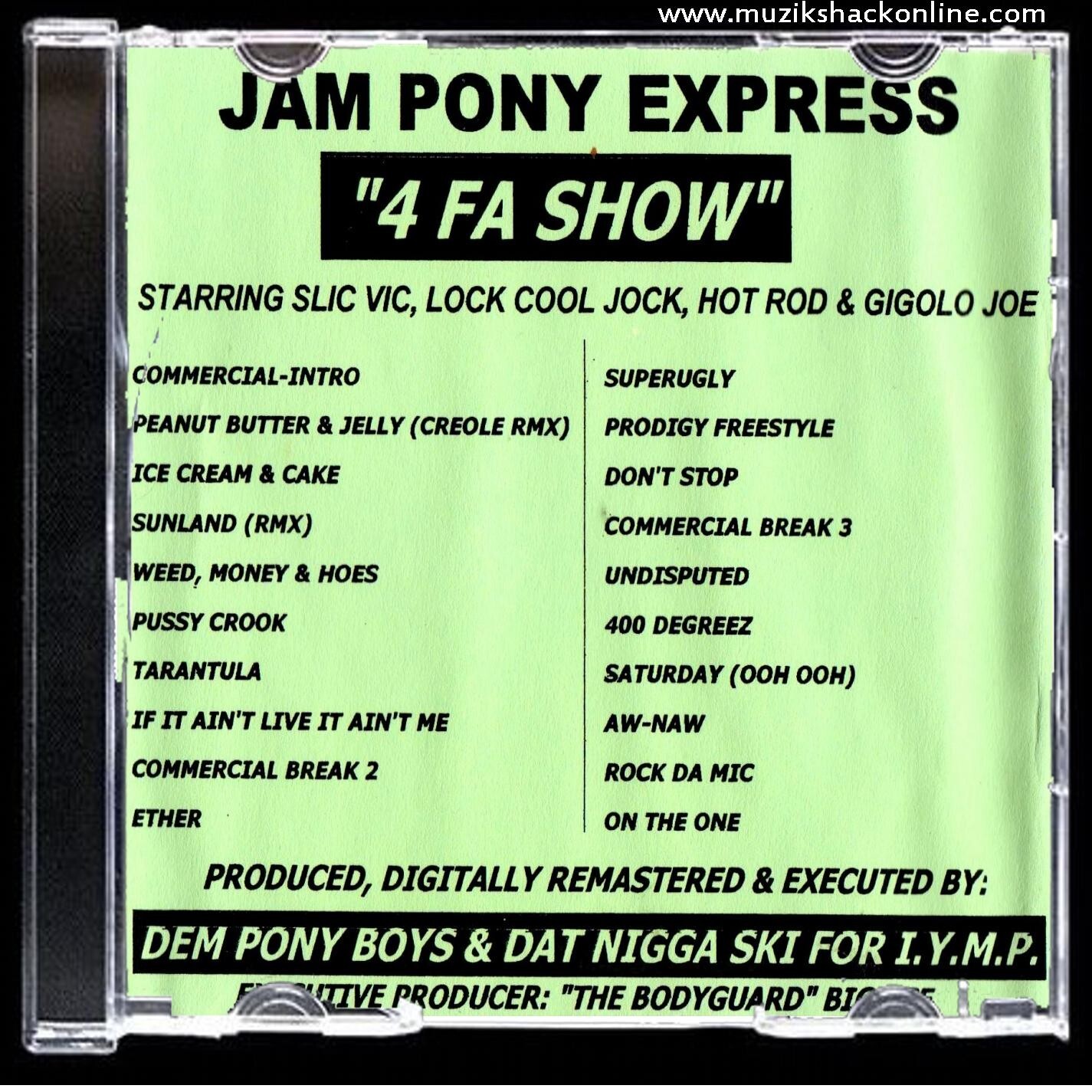 JAM PONY 4 FA SHOW 1432 (RARE COPY) c2001 eBay