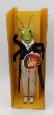 James&GiantPeachのホッパー Disney James & The Giant Peach Grasshopper Doll Figure Tim